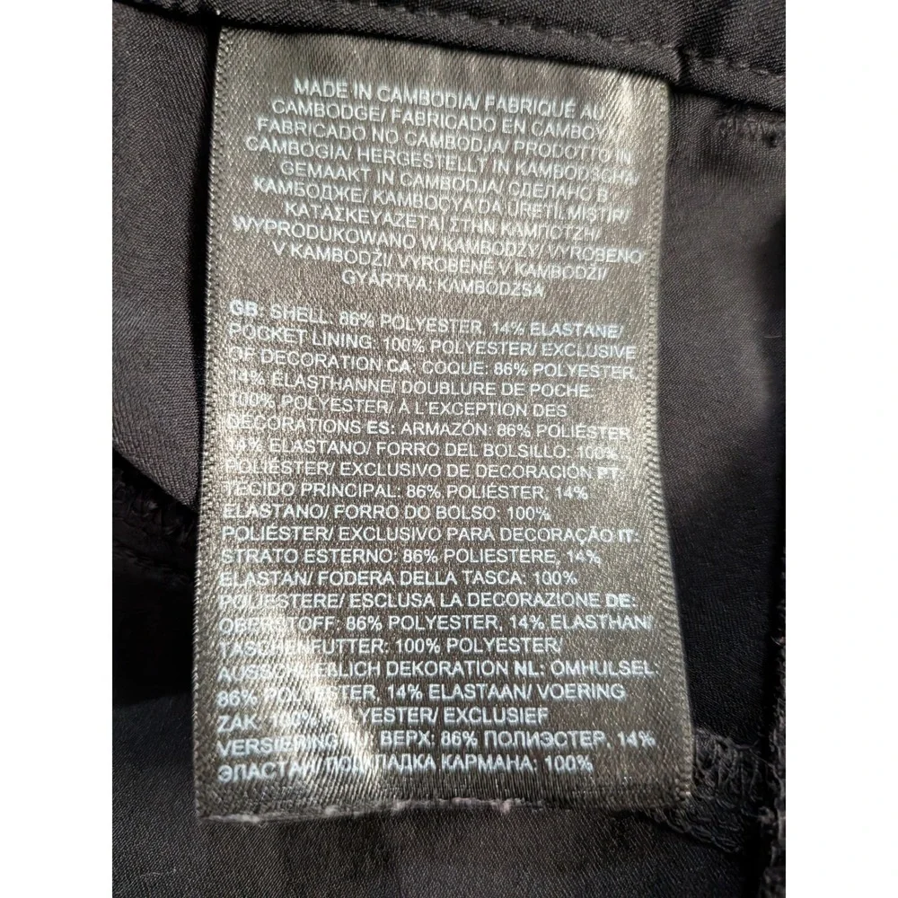 The North Face Mens Black Hiking Outdoor Pants 36x30 Short Technical Trousers